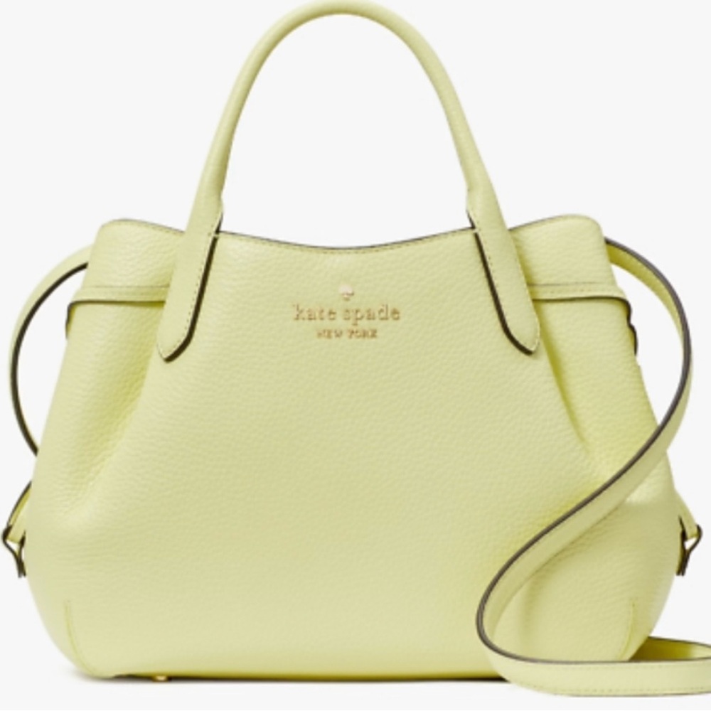 EUC Kate Spade Dumpling Sm Pebbled Leather Satchel